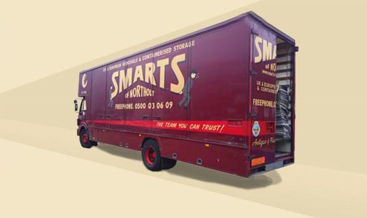 Smarts of Northolt Removals van